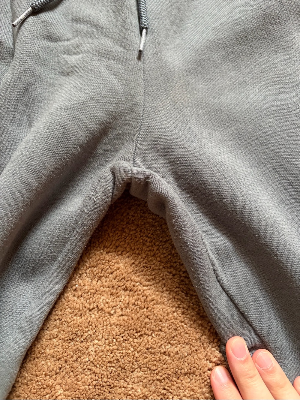 Alo Accolade Straight Leg Sweatpant Steel Gray - Picture 5 of 8